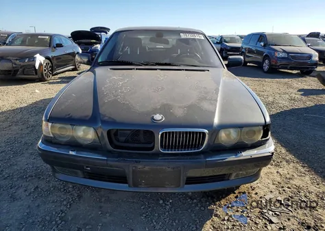 2001 BMW 740 Il z USA, uszkodzony, nr VIN WBAGH83441DP26326